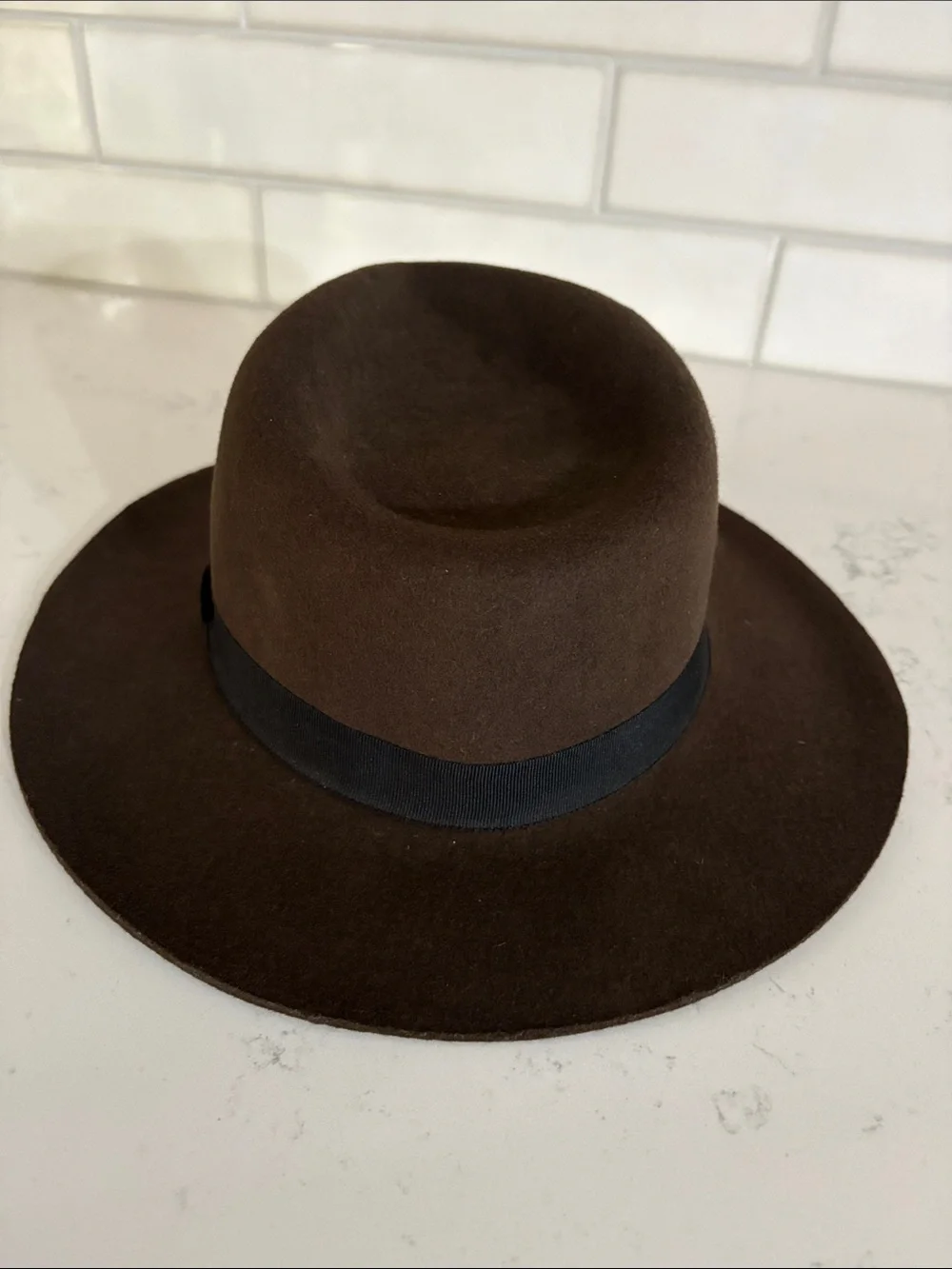 Madewell x Biltmore Classic Brown Wool Hat (s/m)